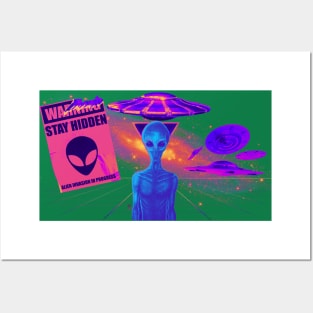 The Aliens' Invasion Posters and Art